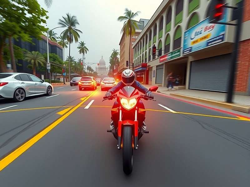 Pro Strategy for Chilli Speedster Tracks Chilli Speedster gameplay showing optimal racing line on Indian street